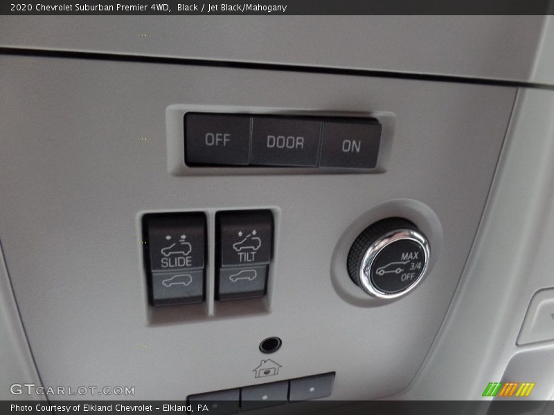 Black / Jet Black/Mahogany 2020 Chevrolet Suburban Premier 4WD