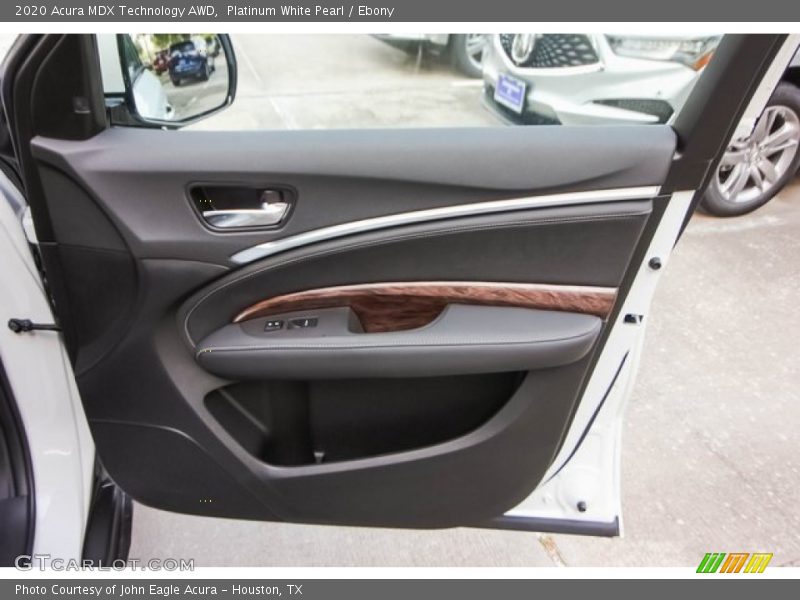 Platinum White Pearl / Ebony 2020 Acura MDX Technology AWD