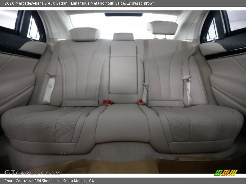 Rear Seat of 2020 S 450 Sedan