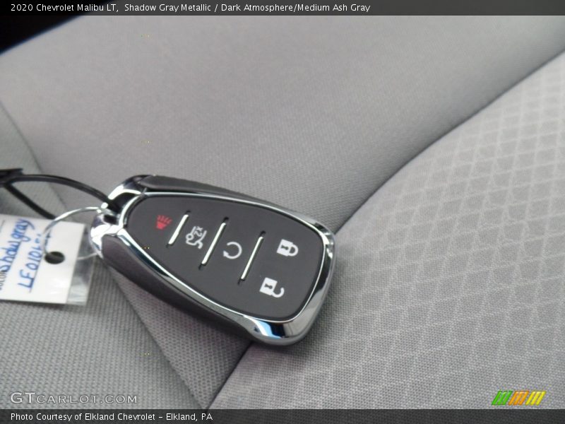 Shadow Gray Metallic / Dark Atmosphere/Medium Ash Gray 2020 Chevrolet Malibu LT