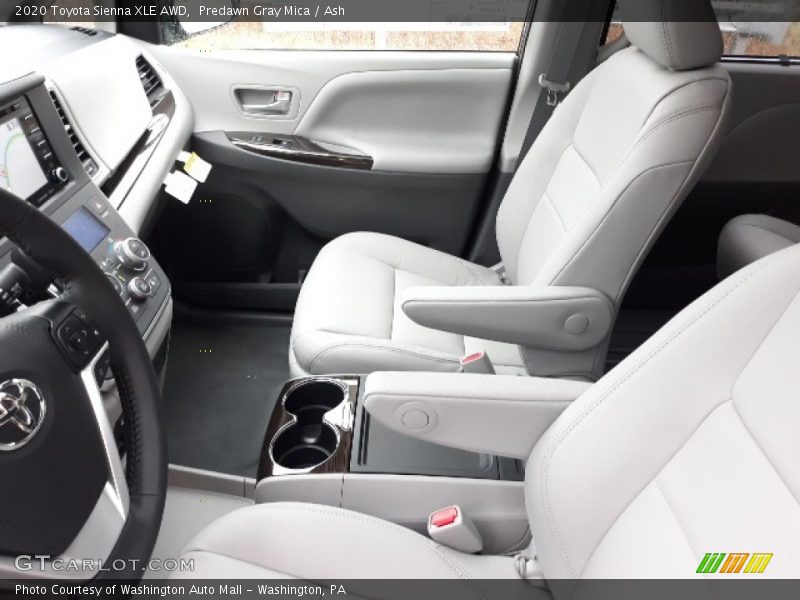Predawn Gray Mica / Ash 2020 Toyota Sienna XLE AWD