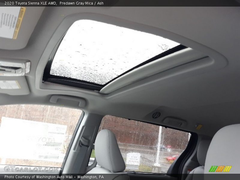 Predawn Gray Mica / Ash 2020 Toyota Sienna XLE AWD
