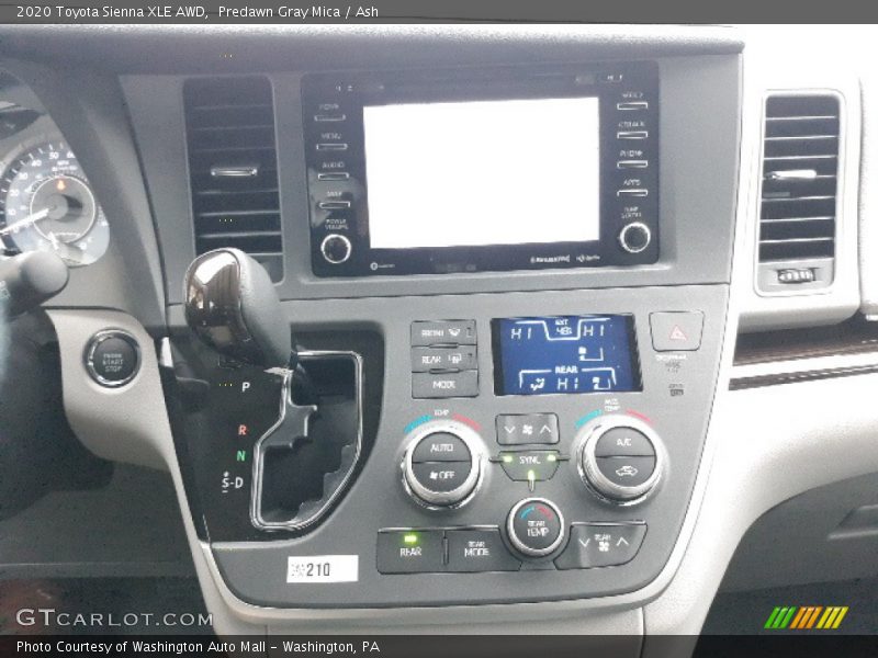 Predawn Gray Mica / Ash 2020 Toyota Sienna XLE AWD