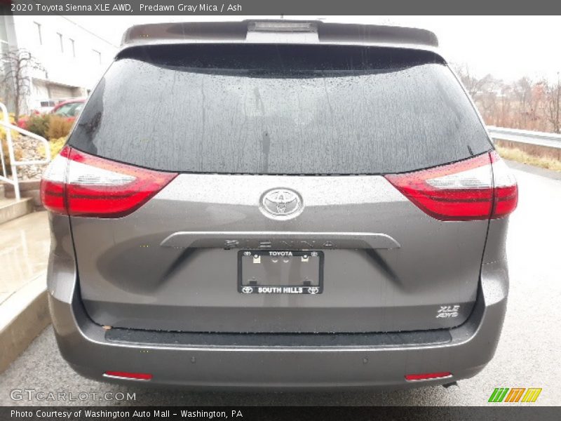 Predawn Gray Mica / Ash 2020 Toyota Sienna XLE AWD