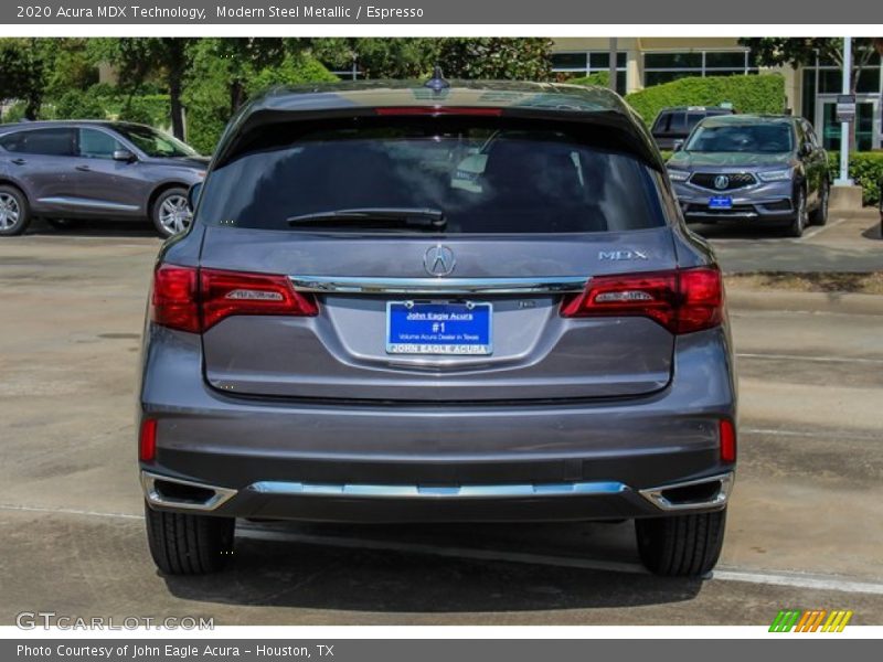 Modern Steel Metallic / Espresso 2020 Acura MDX Technology