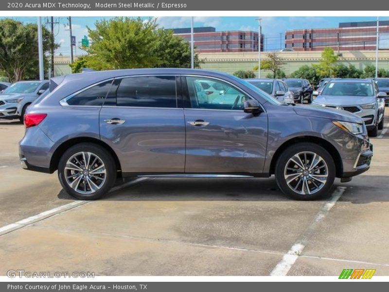 Modern Steel Metallic / Espresso 2020 Acura MDX Technology