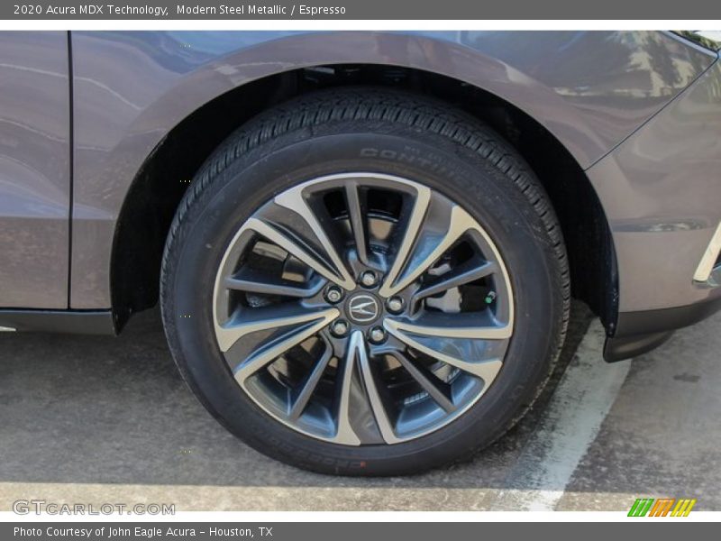 Modern Steel Metallic / Espresso 2020 Acura MDX Technology