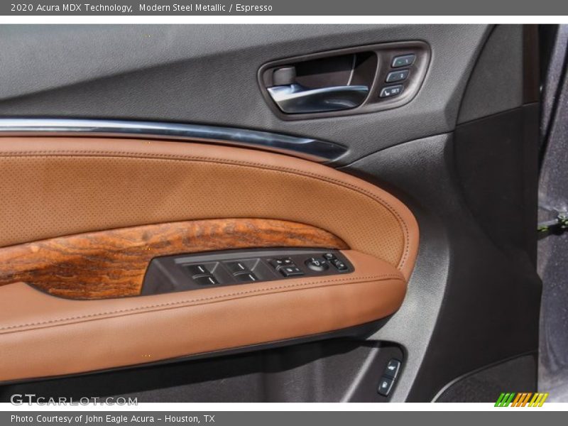 Modern Steel Metallic / Espresso 2020 Acura MDX Technology