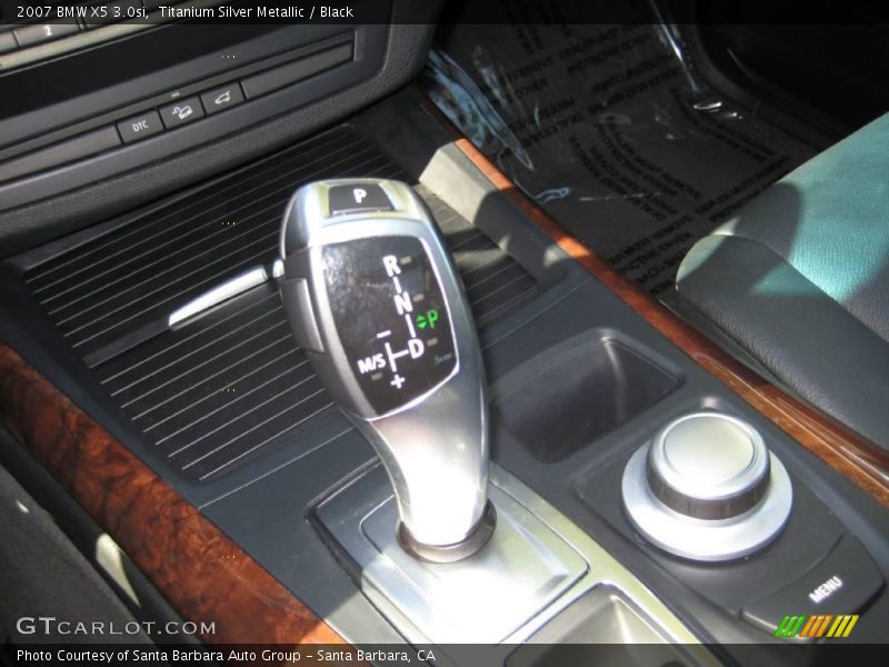 Titanium Silver Metallic / Black 2007 BMW X5 3.0si