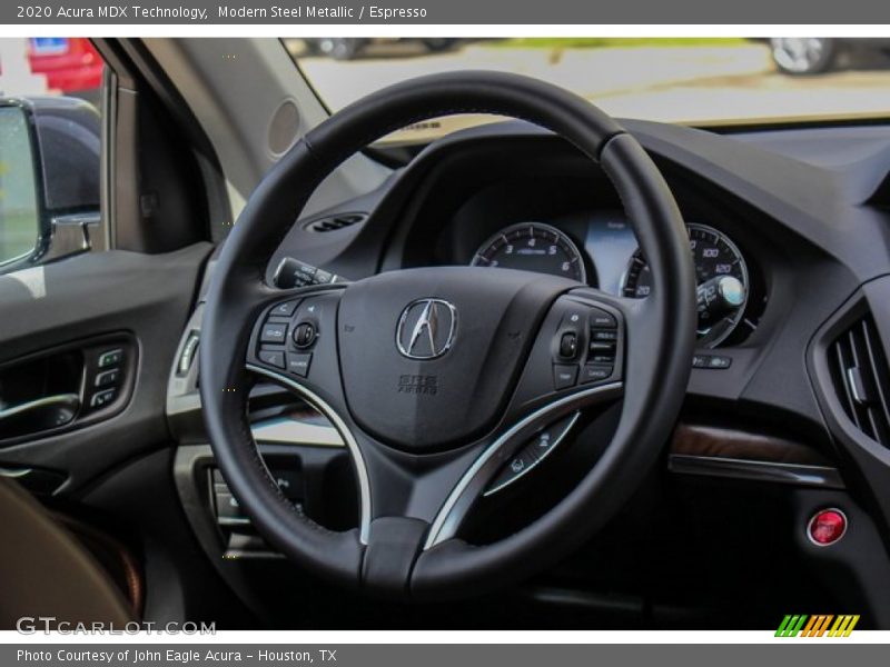 Modern Steel Metallic / Espresso 2020 Acura MDX Technology