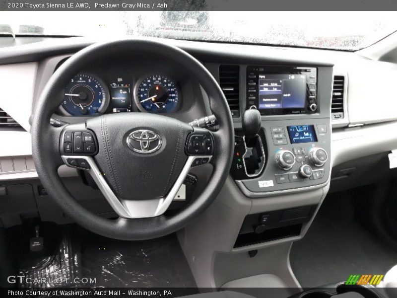 Predawn Gray Mica / Ash 2020 Toyota Sienna LE AWD