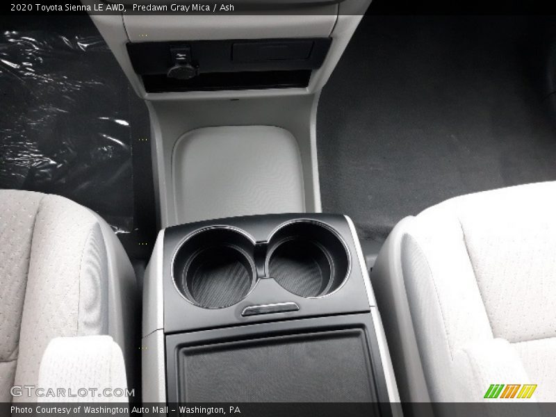 Predawn Gray Mica / Ash 2020 Toyota Sienna LE AWD