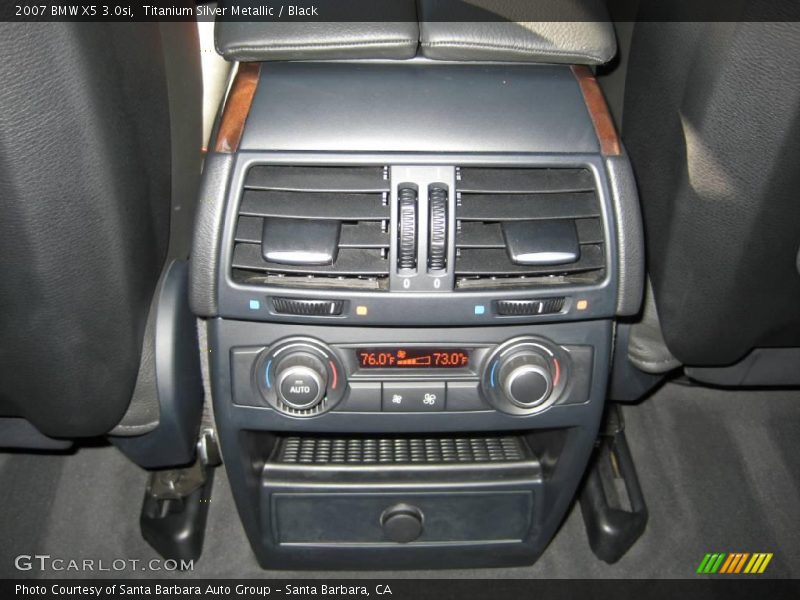 Titanium Silver Metallic / Black 2007 BMW X5 3.0si