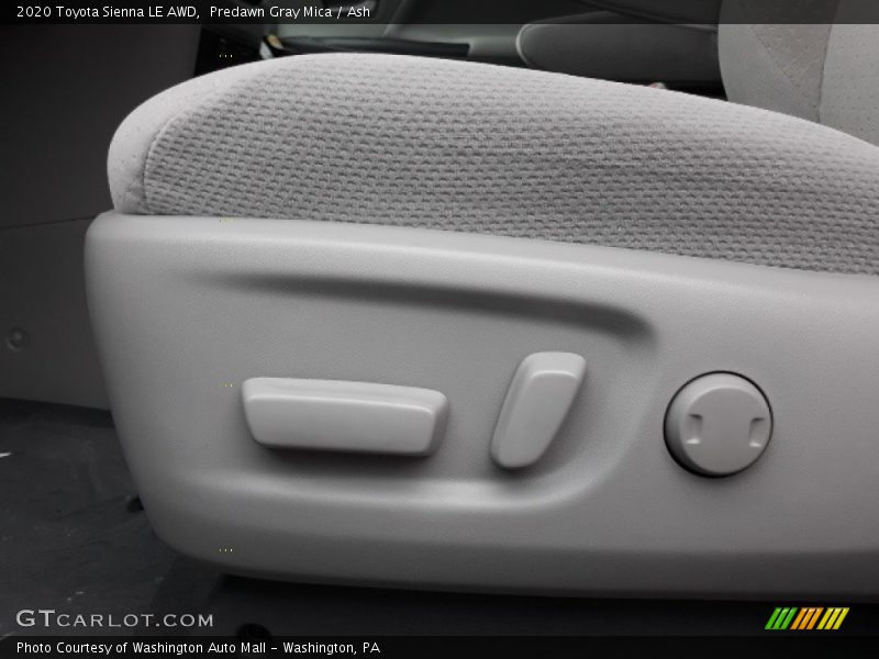 Predawn Gray Mica / Ash 2020 Toyota Sienna LE AWD