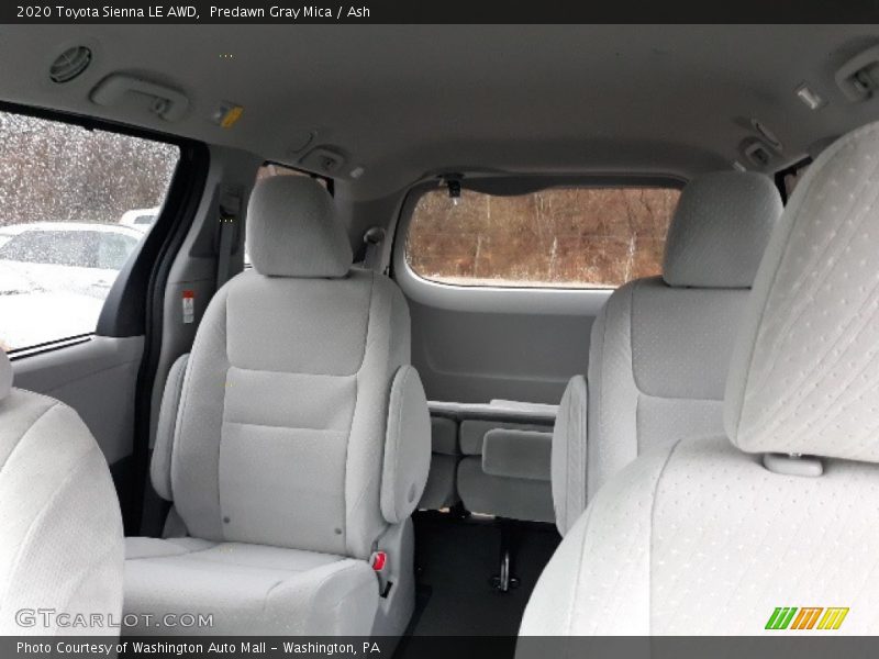 Predawn Gray Mica / Ash 2020 Toyota Sienna LE AWD