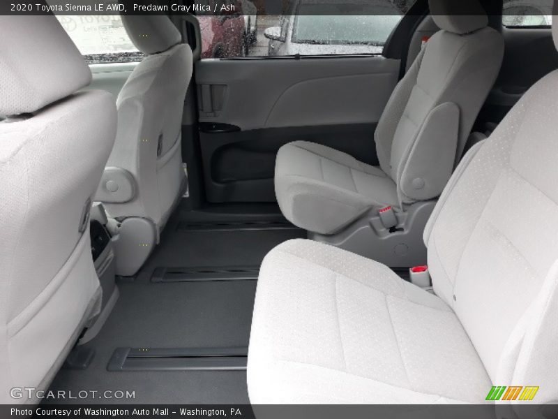 Predawn Gray Mica / Ash 2020 Toyota Sienna LE AWD