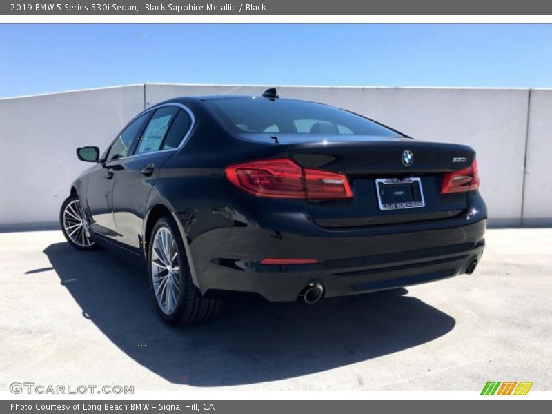 Black Sapphire Metallic / Black 2019 BMW 5 Series 530i Sedan