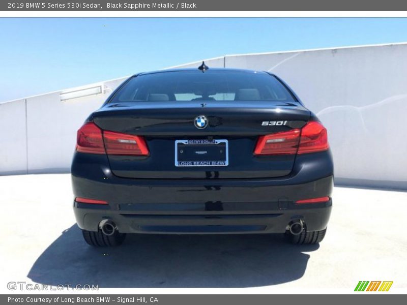 Black Sapphire Metallic / Black 2019 BMW 5 Series 530i Sedan
