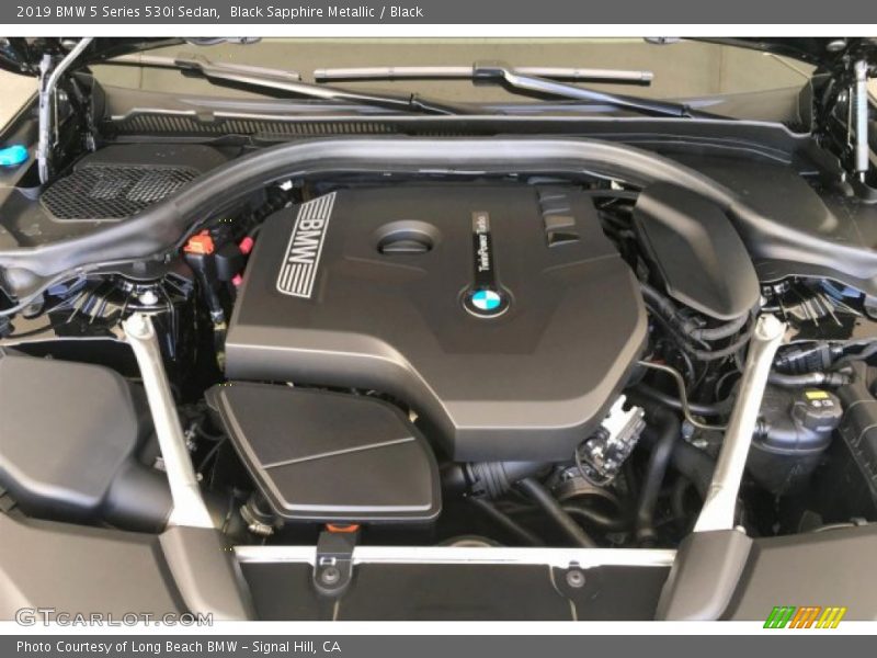 Black Sapphire Metallic / Black 2019 BMW 5 Series 530i Sedan