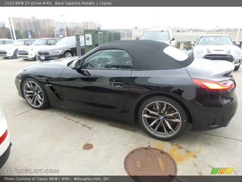 Black Sapphire Metallic / Cognac 2020 BMW Z4 sDrive M40i
