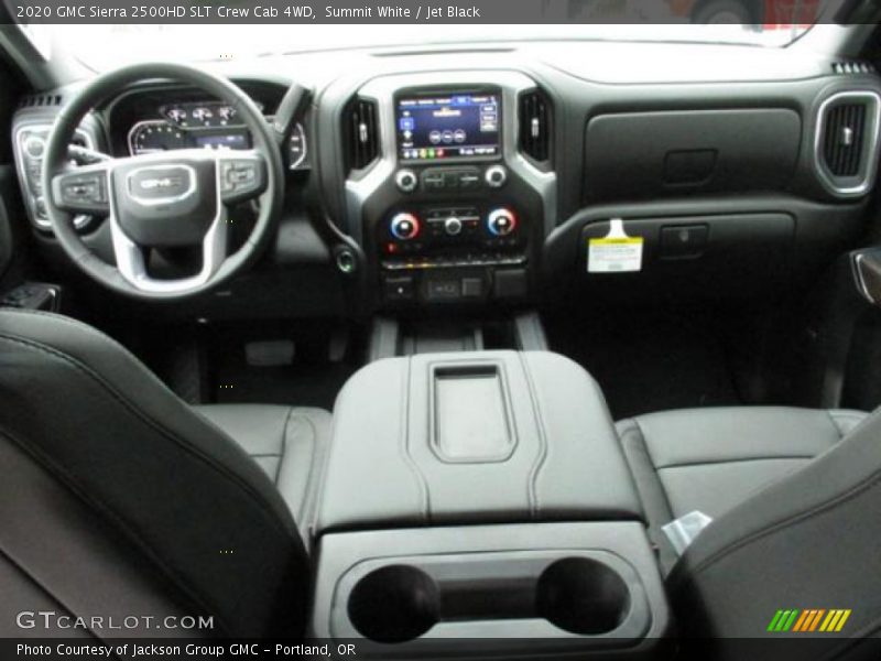 Summit White / Jet Black 2020 GMC Sierra 2500HD SLT Crew Cab 4WD
