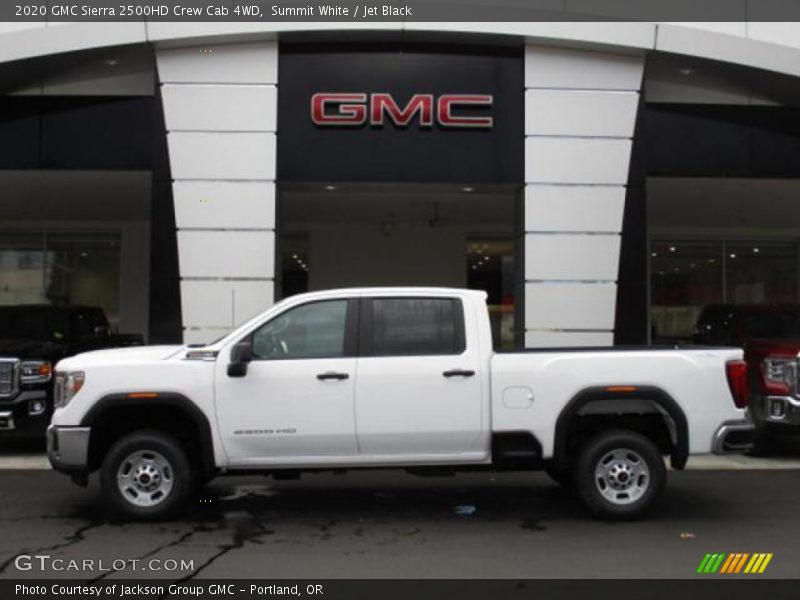 Summit White / Jet Black 2020 GMC Sierra 2500HD Crew Cab 4WD