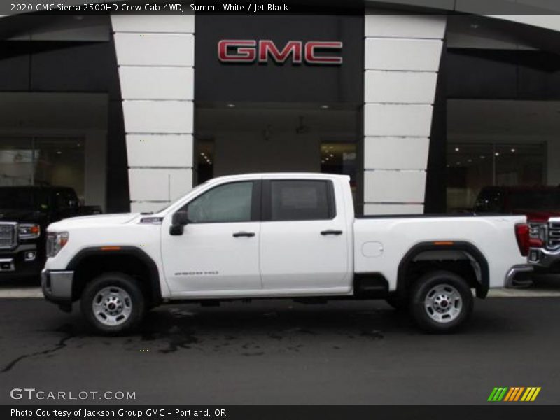 Summit White / Jet Black 2020 GMC Sierra 2500HD Crew Cab 4WD