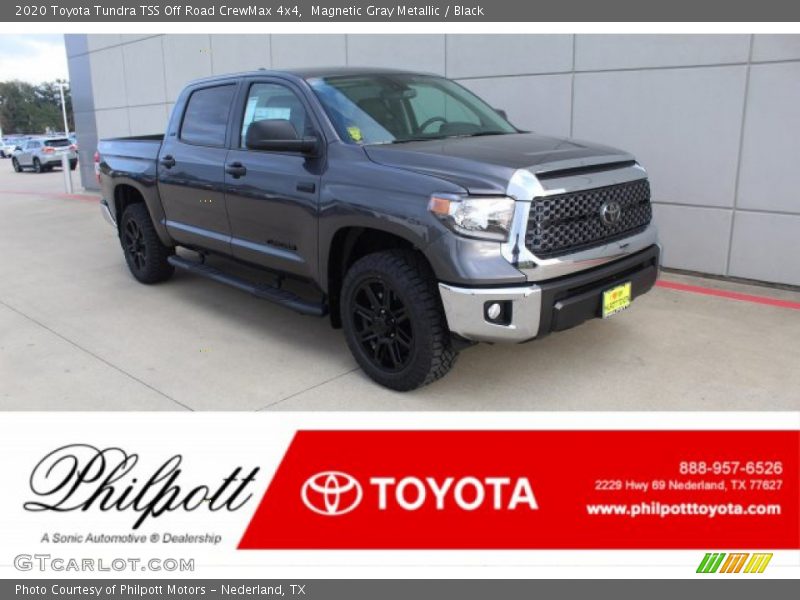 Magnetic Gray Metallic / Black 2020 Toyota Tundra TSS Off Road CrewMax 4x4