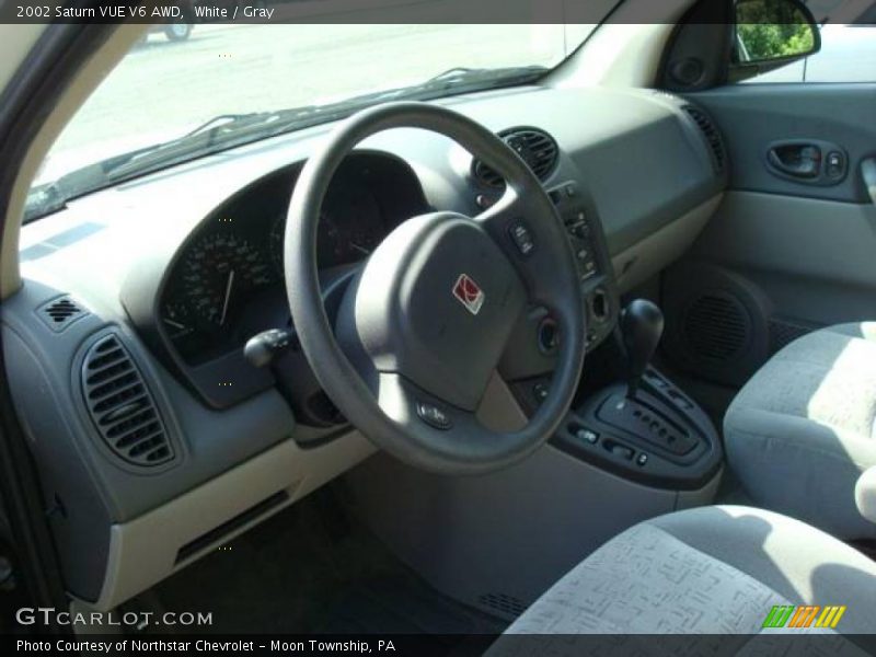 White / Gray 2002 Saturn VUE V6 AWD