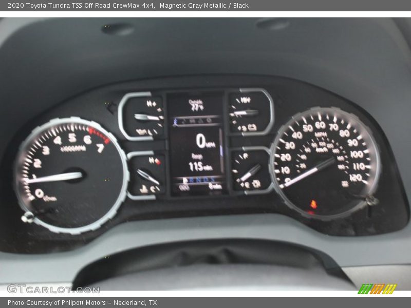 Magnetic Gray Metallic / Black 2020 Toyota Tundra TSS Off Road CrewMax 4x4
