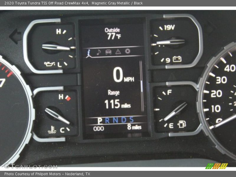 Magnetic Gray Metallic / Black 2020 Toyota Tundra TSS Off Road CrewMax 4x4