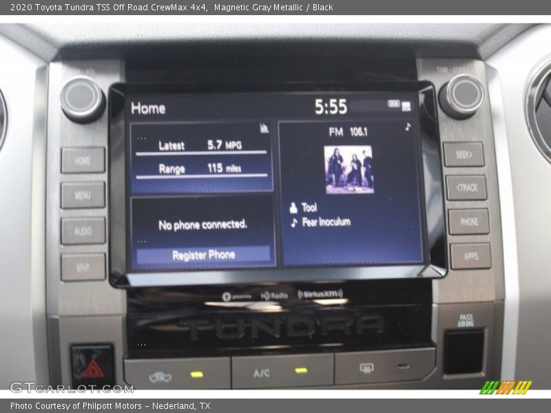 Magnetic Gray Metallic / Black 2020 Toyota Tundra TSS Off Road CrewMax 4x4