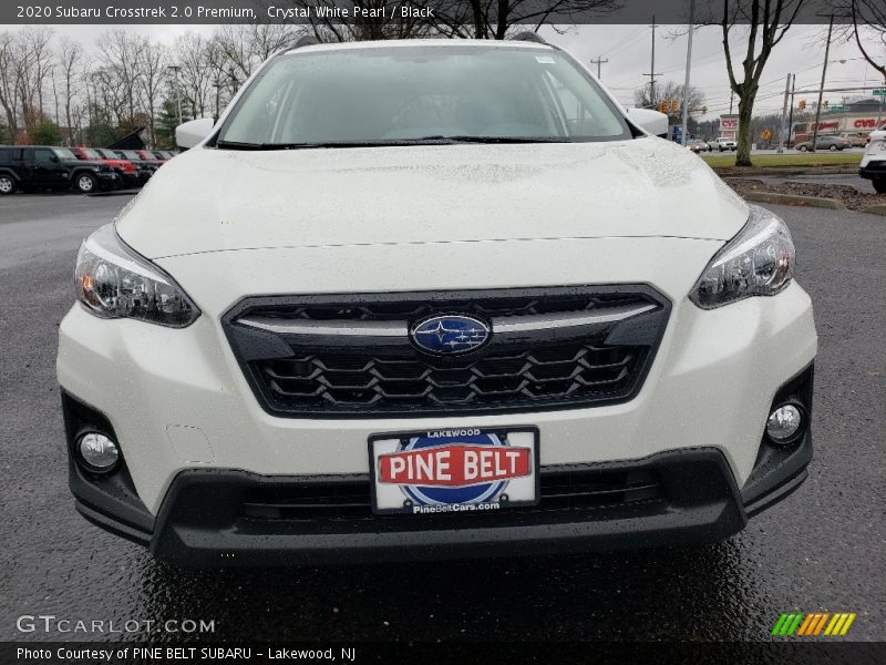 Crystal White Pearl / Black 2020 Subaru Crosstrek 2.0 Premium