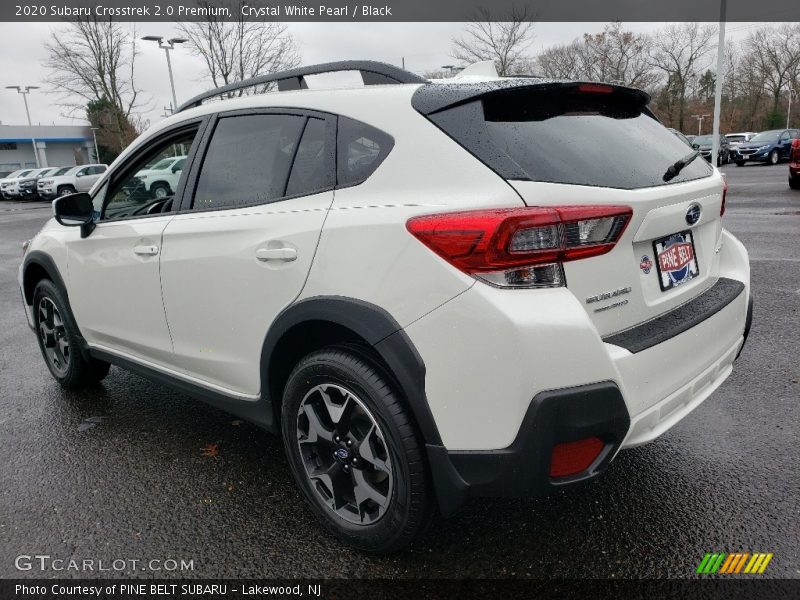 Crystal White Pearl / Black 2020 Subaru Crosstrek 2.0 Premium
