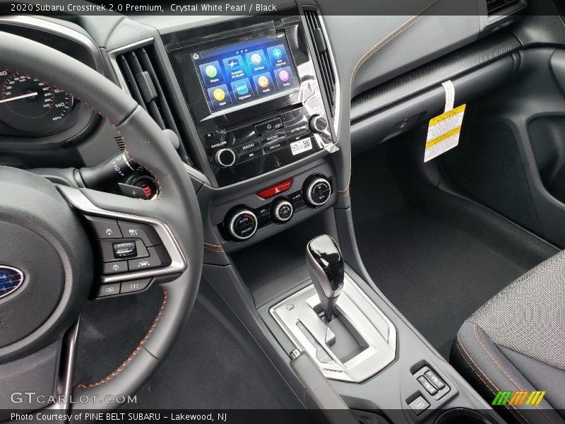 Crystal White Pearl / Black 2020 Subaru Crosstrek 2.0 Premium
