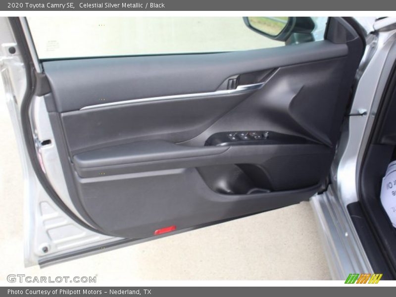 Celestial Silver Metallic / Black 2020 Toyota Camry SE