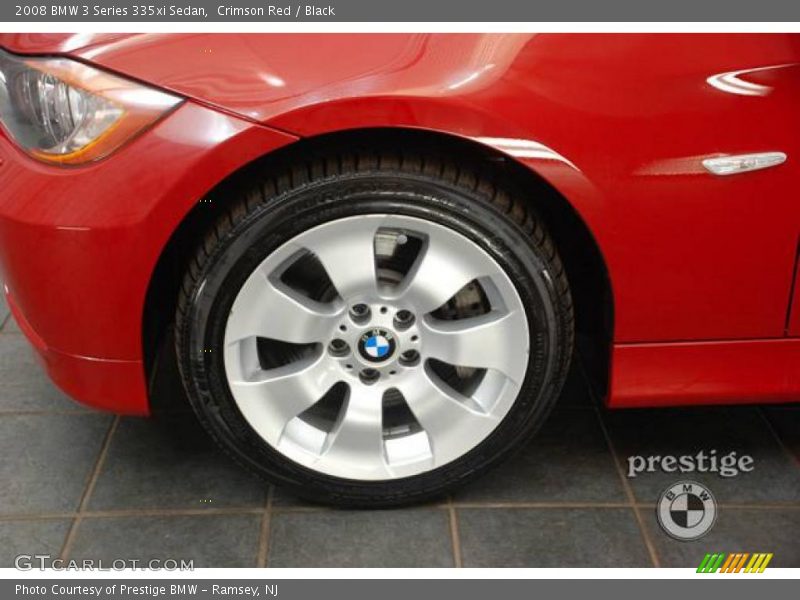 Crimson Red / Black 2008 BMW 3 Series 335xi Sedan