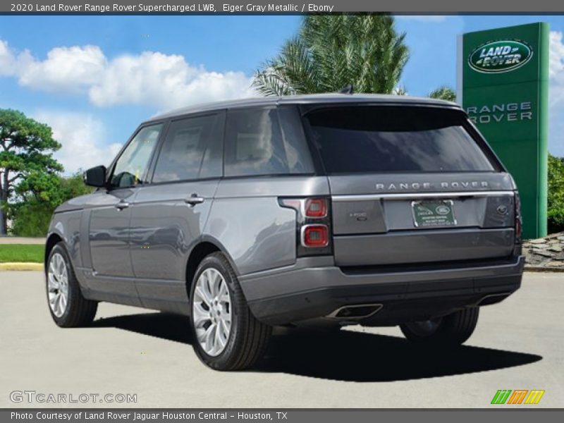 Eiger Gray Metallic / Ebony 2020 Land Rover Range Rover Supercharged LWB