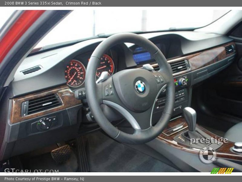 Crimson Red / Black 2008 BMW 3 Series 335xi Sedan