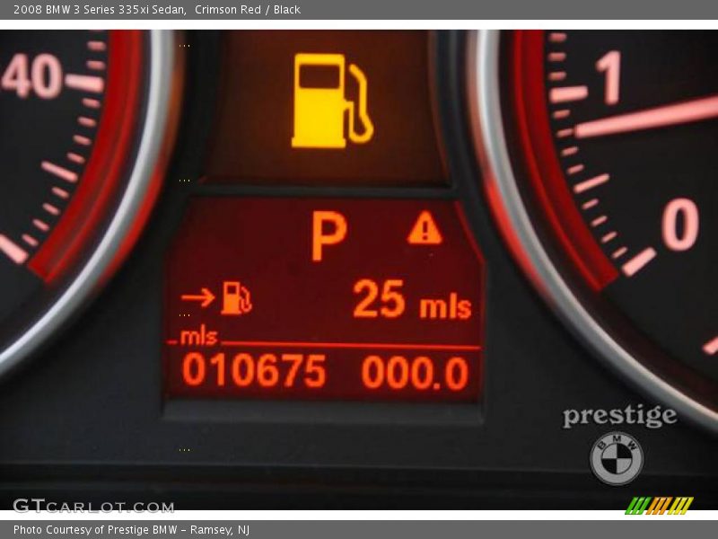 Crimson Red / Black 2008 BMW 3 Series 335xi Sedan