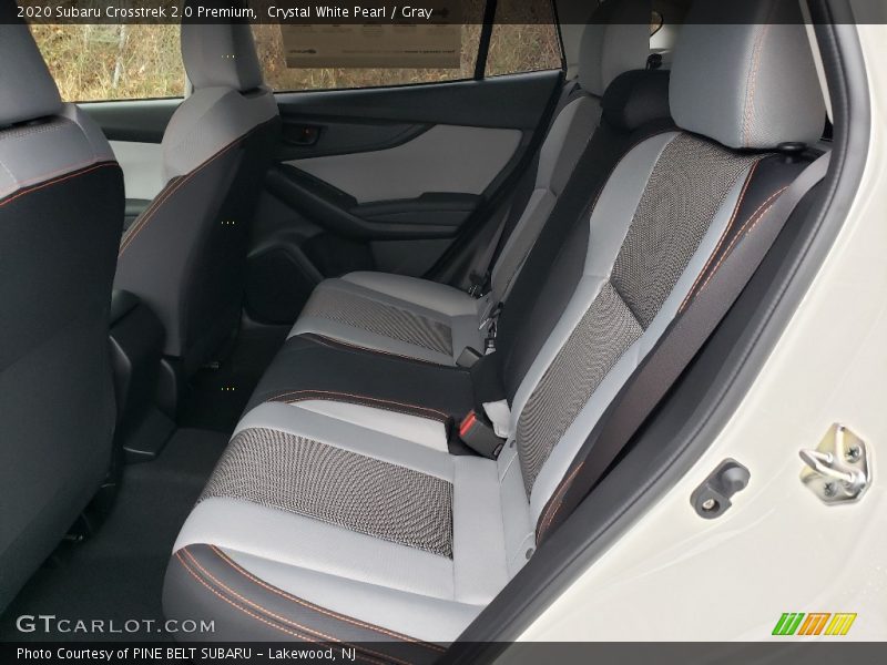 Crystal White Pearl / Gray 2020 Subaru Crosstrek 2.0 Premium