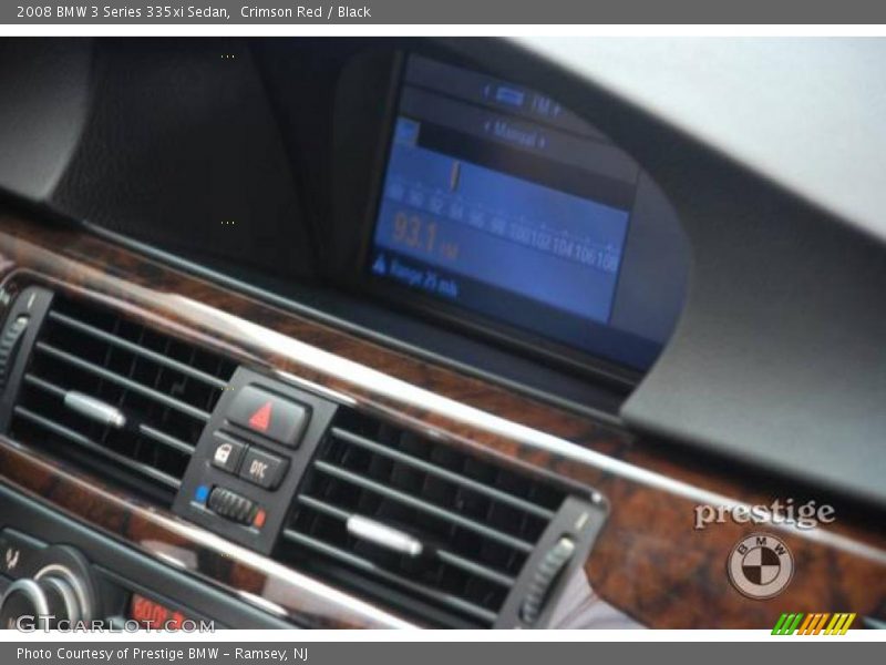 Crimson Red / Black 2008 BMW 3 Series 335xi Sedan