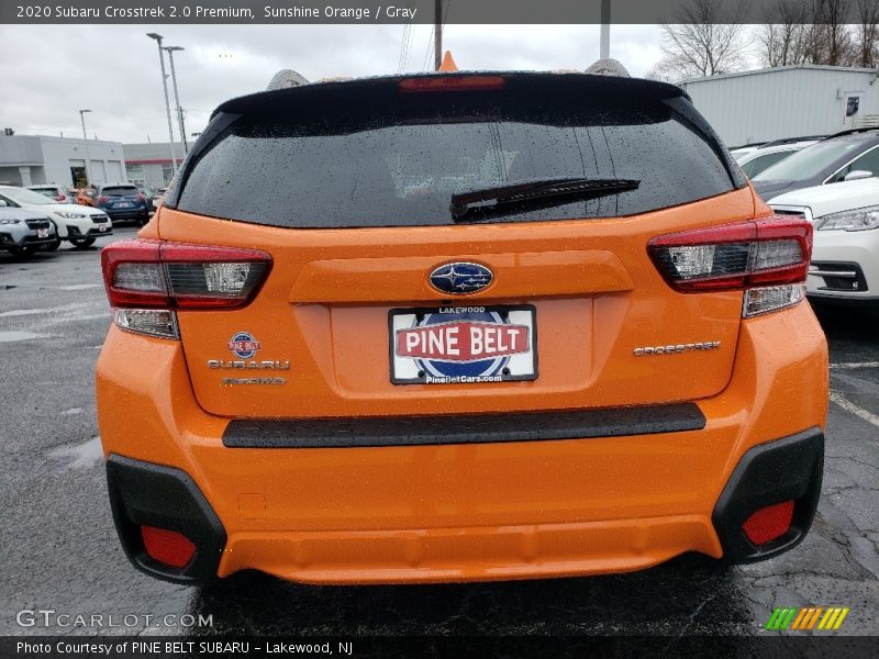 Sunshine Orange / Gray 2020 Subaru Crosstrek 2.0 Premium