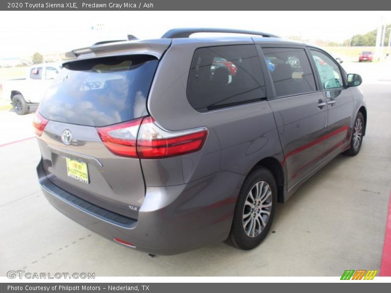 Predawn Gray Mica / Ash 2020 Toyota Sienna XLE