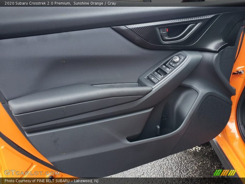 Sunshine Orange / Gray 2020 Subaru Crosstrek 2.0 Premium