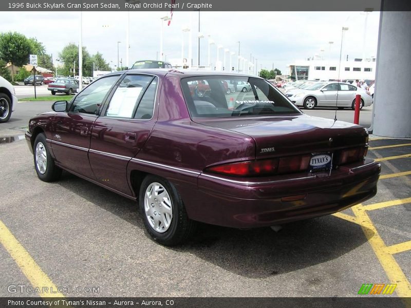 Royal Orchid Pearl / Graphite 1996 Buick Skylark Gran Sport Sedan