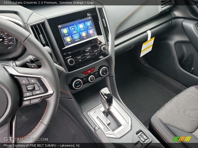 Sunshine Orange / Gray 2020 Subaru Crosstrek 2.0 Premium