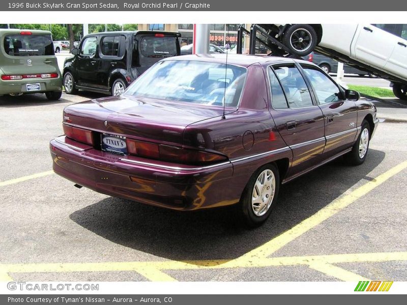 Royal Orchid Pearl / Graphite 1996 Buick Skylark Gran Sport Sedan