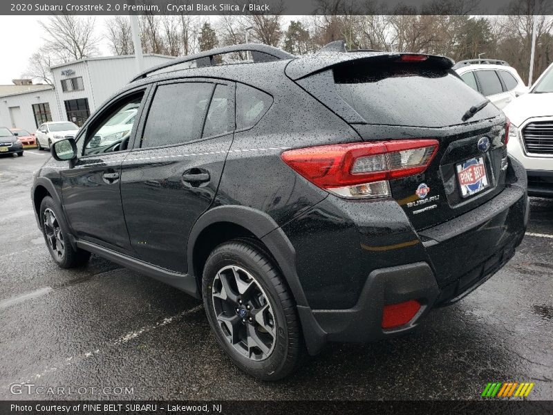 Crystal Black Silica / Black 2020 Subaru Crosstrek 2.0 Premium