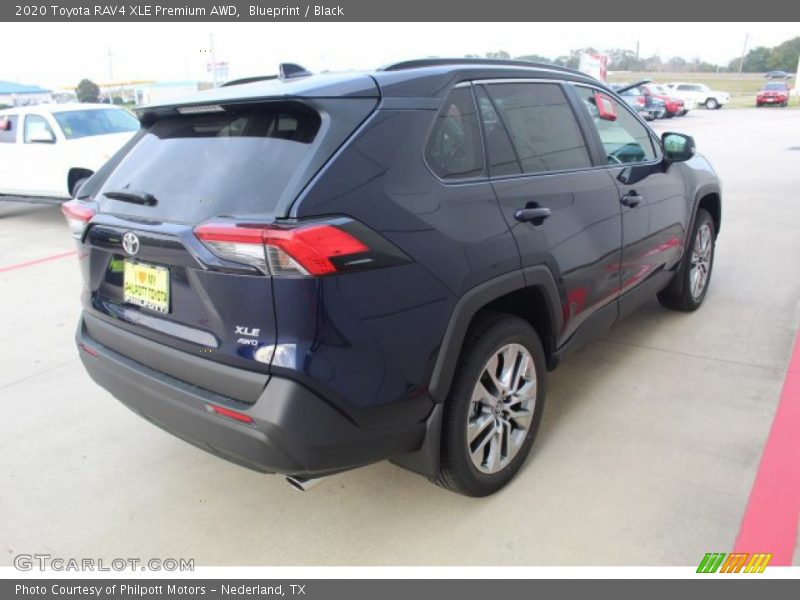 Blueprint / Black 2020 Toyota RAV4 XLE Premium AWD